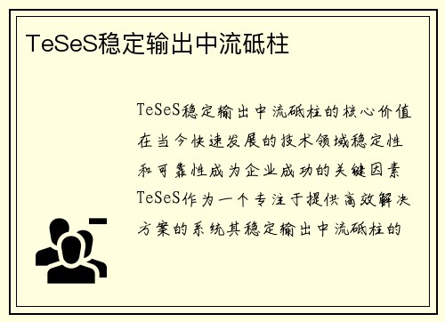 TeSeS稳定输出中流砥柱